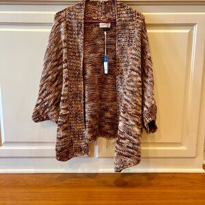 NWT Universal Thread Brown Open Front Cardigan
